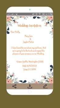 Invitation Card 7 تصوير الشاشة