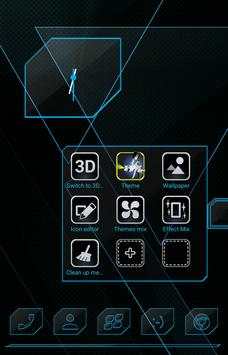 Next Launcher 3D Theme Crystal screenshot 5