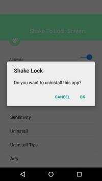 Shake To Lock screenshot 8