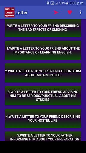 Letter & Application writing screenshot 5