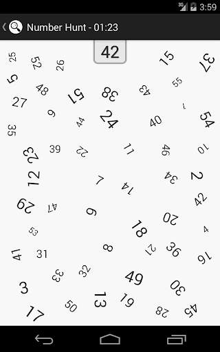 Ricerca numeri-allena cervello screenshot 6
