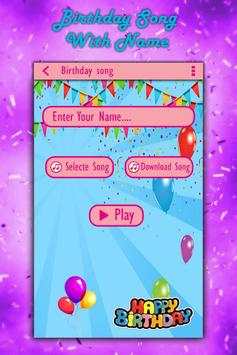 Birthday Song with Name screenshot 1