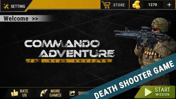 3D Sniper The Dead Shooter: Commando Adventure screenshot 1