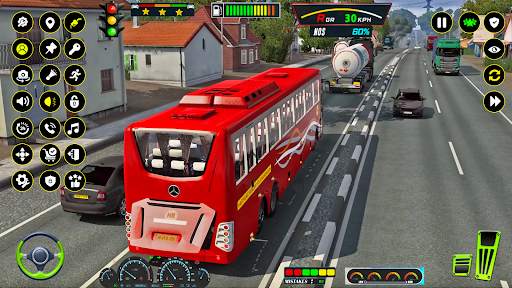 Coach Bus: US Driving Bus Game screenshot 2