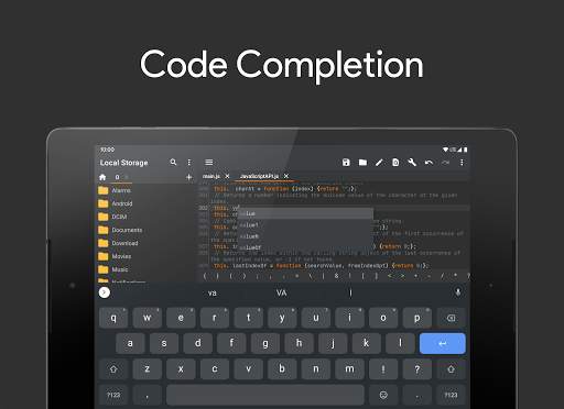 Brackeys IDE - Code Editor for Android screenshot 8
