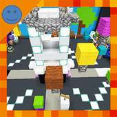 Colorful Mini-games. Map for MCPE