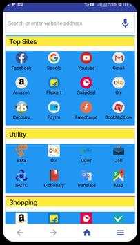 India Web Browser screenshot 2