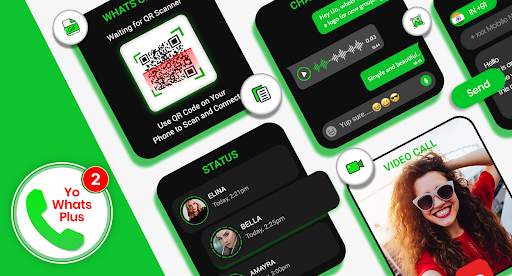 YO What Plus - Direct Chat Messenger For Whatapp screenshot 1