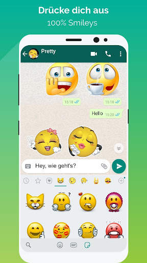 WeSmile Smileys WASticker screenshot 1