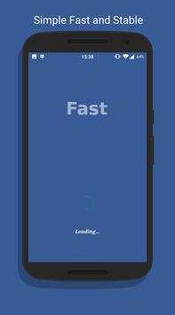 Fast for Facebook screenshot 1