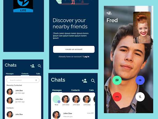 Blue Lite - Live Gay Video Chat & Call - Blue Gay screenshot 6