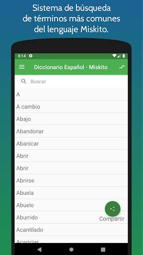 Diccionario Español - Miskito screenshot 2