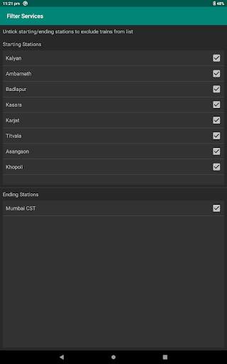 Mumbai Local Train Timetable screenshot 12