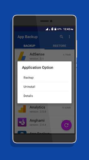 App Backup & Restore 3 تصوير الشاشة