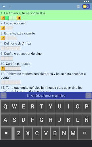 Crucigrama en español screenshot 11