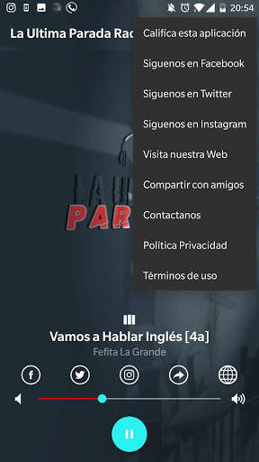La Ultima Parada Music App screenshot 4