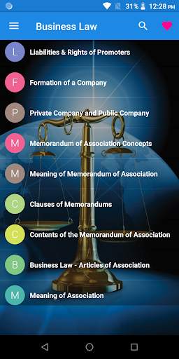 Business Law screenshot 3