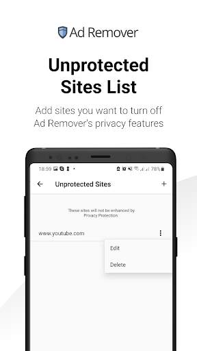 Ad Remover Privacy Browser screenshot 4