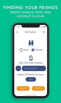 Friend Search Tool Simulator For WhatsApp Number screenshot 3