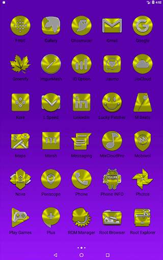 Yellow Icon Pack 19 تصوير الشاشة