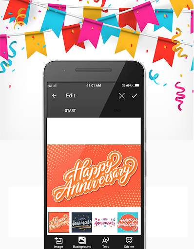 Anniversary Video Maker With Music screenshot 2