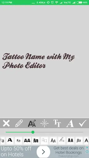 Tattoo Editor With My Name screenshot 3