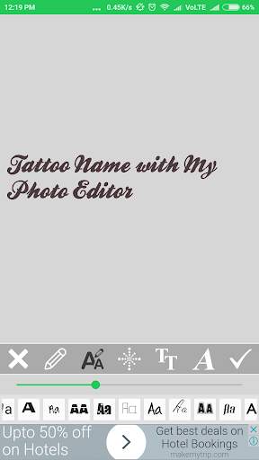 Tattoo Editor With My Name screenshot 3