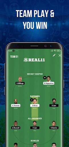 Real11: Fantasy Cricket App screenshot 8