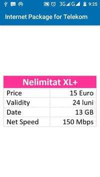 Internet Package for Telekom screenshot 5