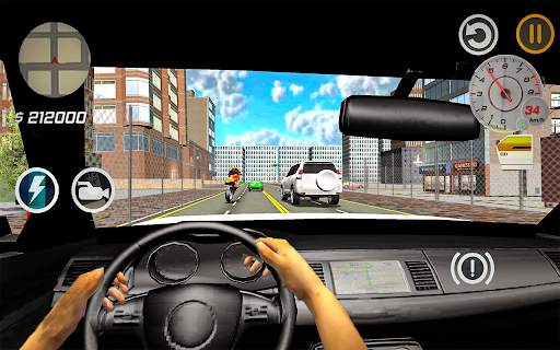 car driving games simulator 3d screenshot 2