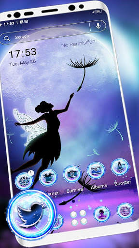 Dark Fairy Launcher Theme screenshot 1