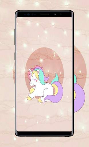 Kawaii Unicorn Wallpaper screenshot 4