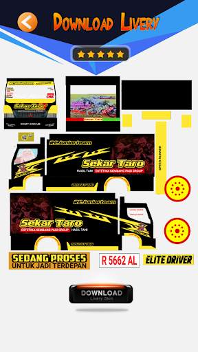 BUSSID Mod Truck Canter screenshot 8