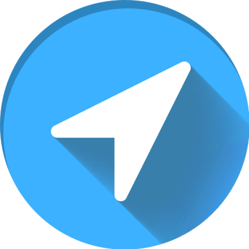 My Location - Copy, Share, Save &amp; Navigate icon