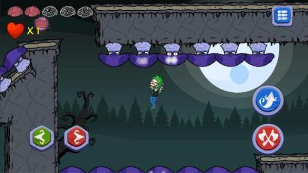 Granny spillz zombie funny swing: platform game screenshot 4