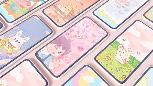 iWallart-Wallpapers, Kawaii screenshot 1