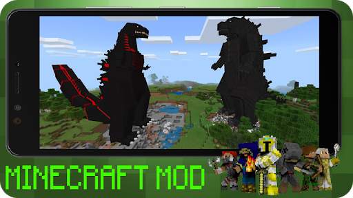 Mod Godzilla Minecraft PE screenshot 1
