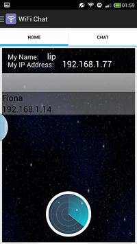 WiFi Chat screenshot 2