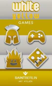 White Yellow Icon Pack screenshot 2