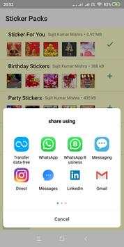 Sticker for WhatsApp screenshot 4