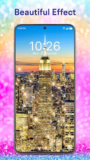 3D Glitter Live Wallpaper screenshot 6