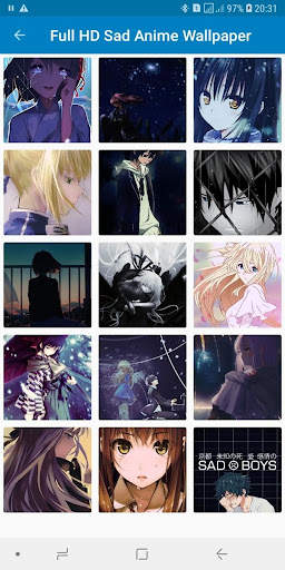 Full HD Sad Anime Wallpaper screenshot 5