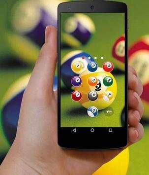 Green Applock Theme Billiards screenshot 2