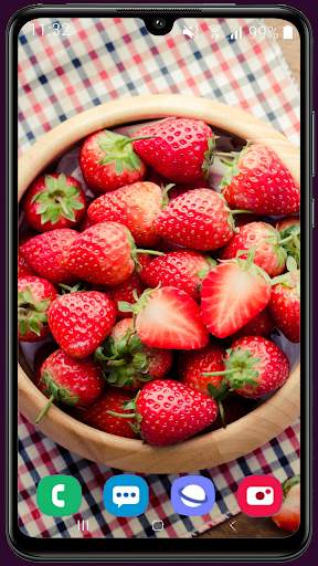 Strawberry Wallpaper Best HD screenshot 12