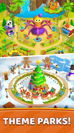 Funtown: Match 3 & Theme Parks screenshot 4