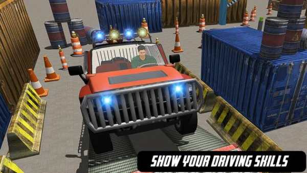 Real 4x4 Classic Car Parking screenshot 8