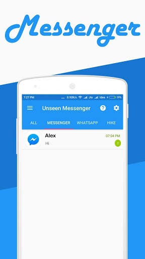 Unseen Messenger: No blue tick screenshot 6
