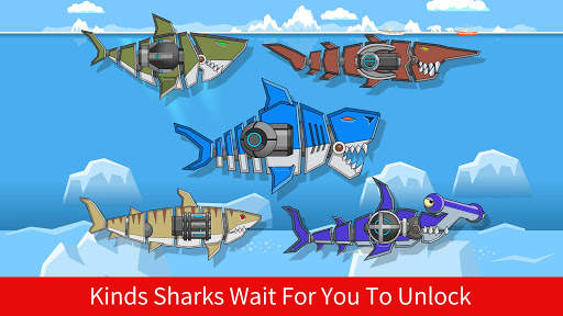 Robot Gun Shark Double Attack screenshot 1