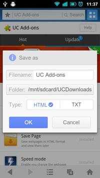Save page - UC Browser screenshot 2