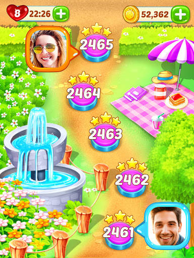 Gummy Paradise: Match 3 Games 14 تصوير الشاشة